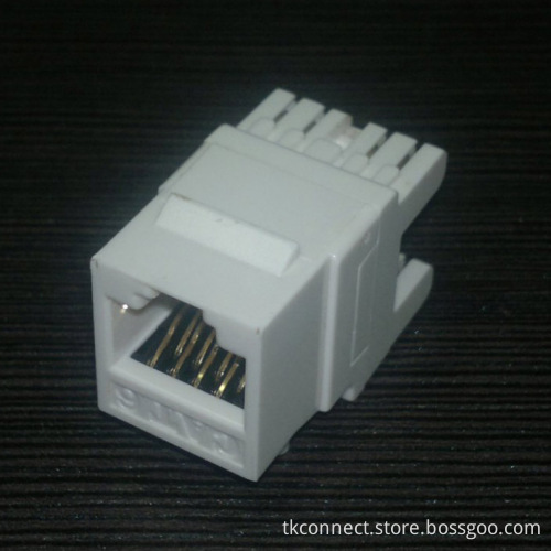 180degree Dual IDC CAT6 Keystone Jack